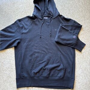 Champion Men's Black Pullover Hoodie